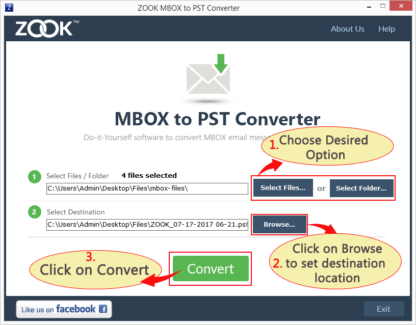 mbox to pst conversion