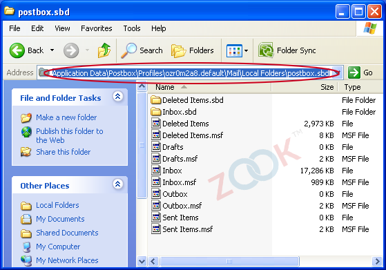 postbox file location