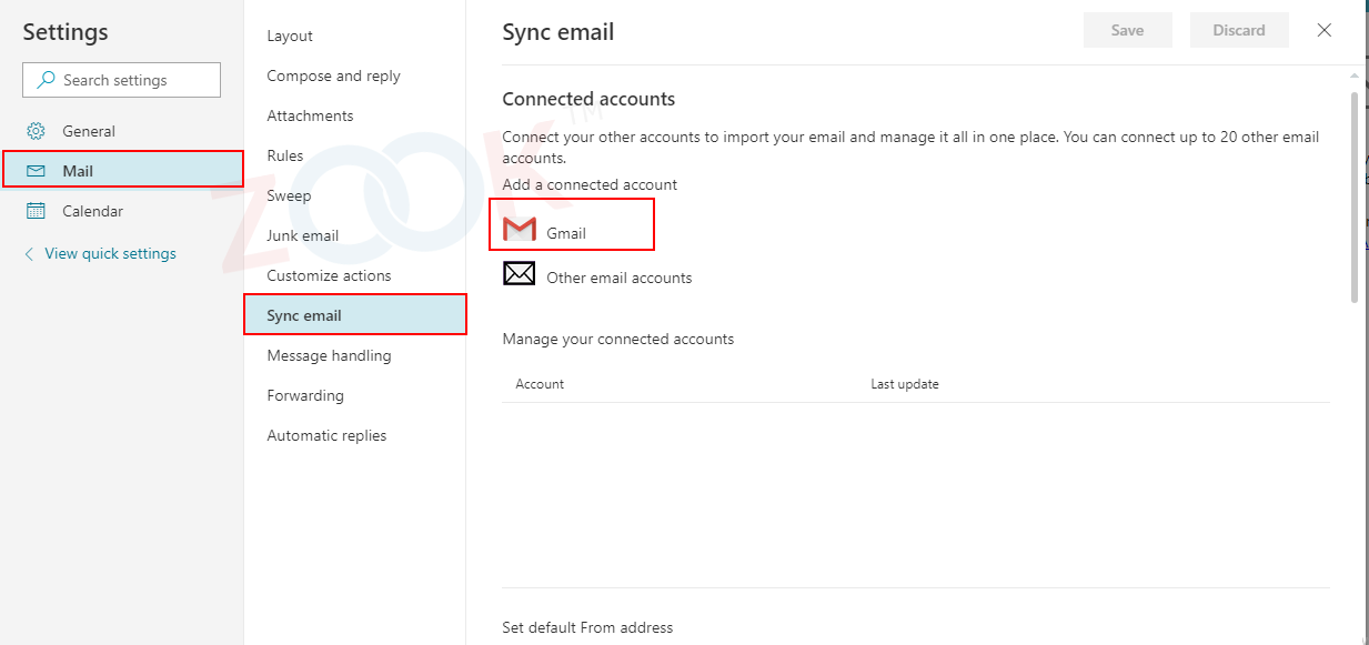 outlook.com & gmail synchronization