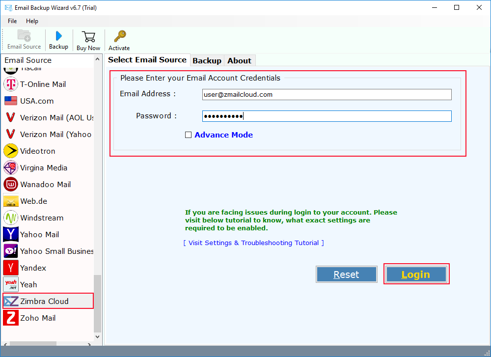 zimbra mail conversion