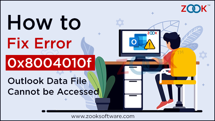 fix error 0x8004010f of outlook