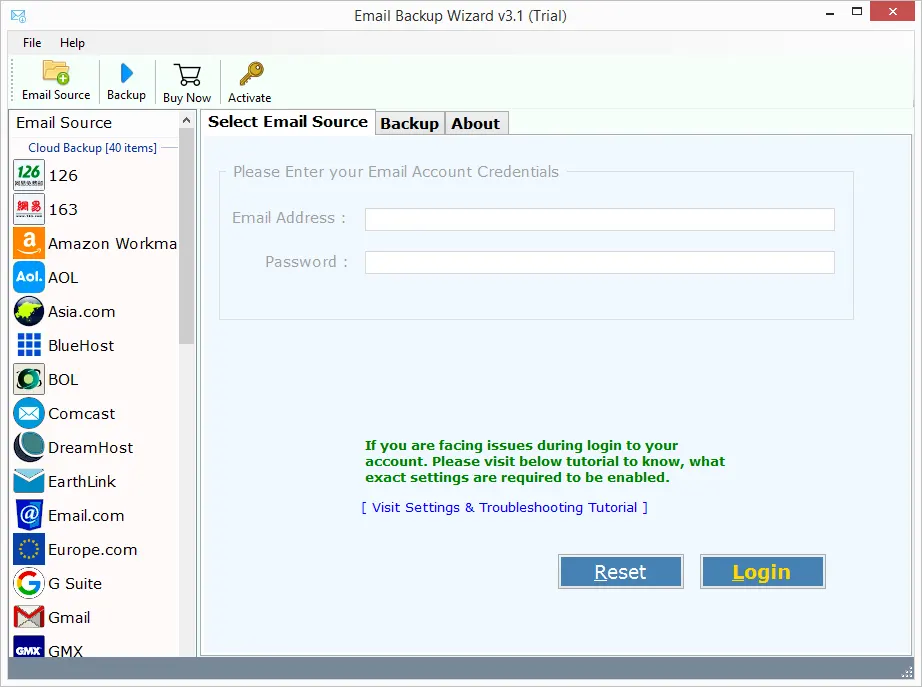 Zook Gmail Backup Tool To Export Google Emails To Computer / Webmail