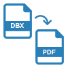 convert dbx to pdf