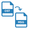 convert ost to msg