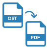 OST to PDF converter