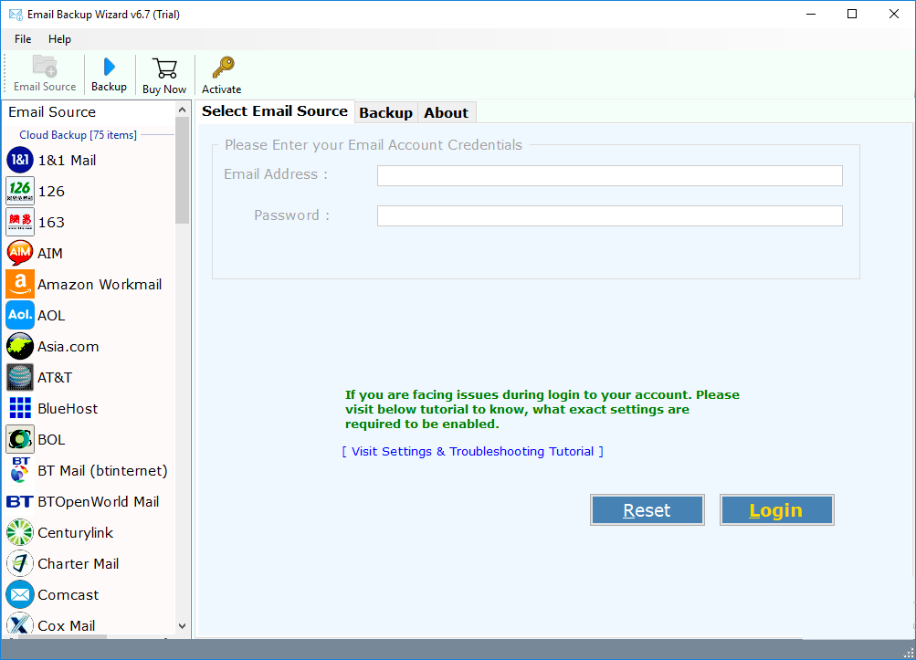 Rediffmail Backup Software Tool To Take Backup Of Rediffmail Pro