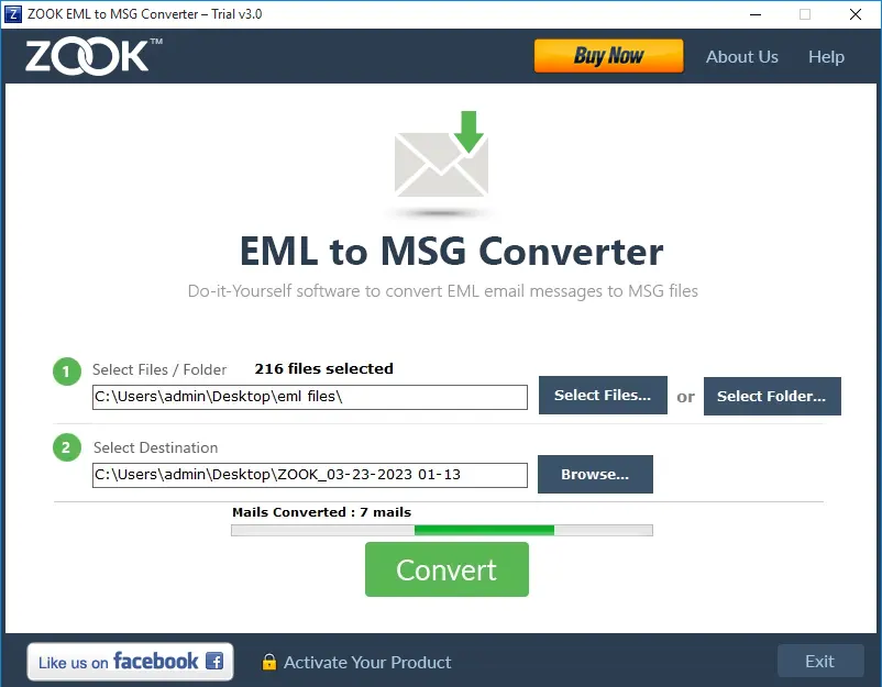 eml to msg migration