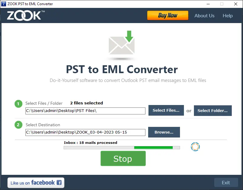 pst to eml conversion