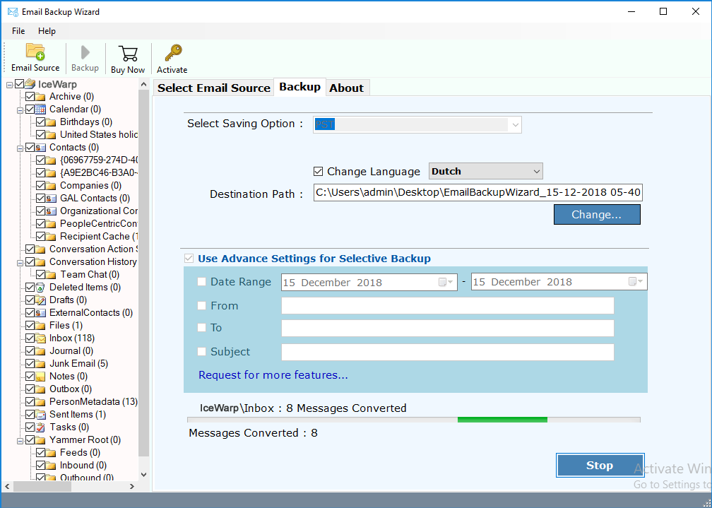 Zimbra Mail Server Migration Tool to Take Backup of Zimbra Mail